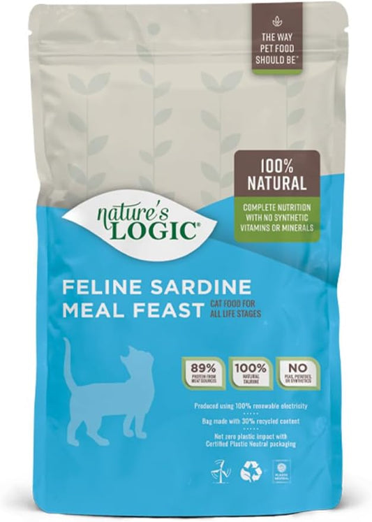 Nature's Logic Feline Sardine Meal Feast, 3.3lbs
