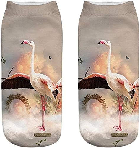 Benefeet Sox Funny Ankle Socks Cute Novelty No Show Animal Fruit Flower Cartoon Colorful Graphic Low Cut Socks for Women Girl