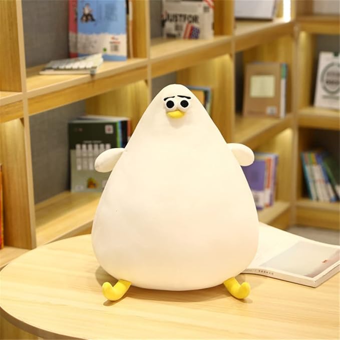 26/40cm Simulation Mother Hen Doll, Funny Fat Chicken Plush Toys, Cute Cartoon Chicken Pillow, Creative Gift (26.cm)