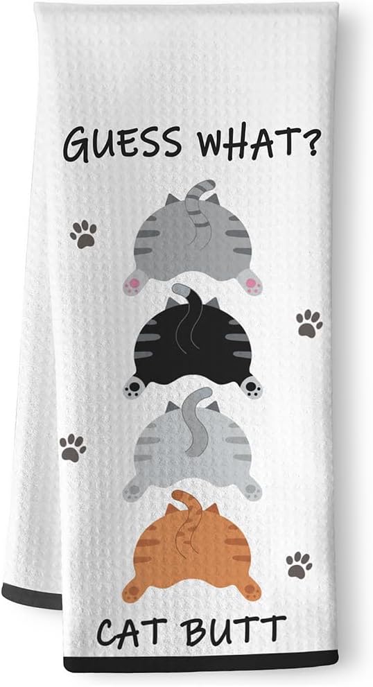 Cat Towel,Cat Hand Towel,Funny Hand Towels,funny bathroom hand towels,Cat Kitchen Towels,Cat Dish Towels,Cat Mom Gifts,Crazy Cat Lady Gifts,Crazy Cat Lady,Cat Lady Gifts,Gifts for Cat Lovers for Women