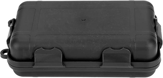 Alomejor Dry Box Survival Storage Box Dustproof Pressure Proof Outdoor Survival Equipment Sealed Container Box for Outdoor Survival