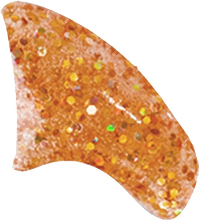 40 Pack Soft Nail Caps for Cat Claws Gold Holographic Glitter Small