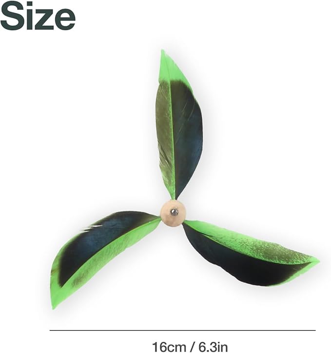 ALL FOR PAWS Cat Wand Toy Replacement Cat Feather Toys for Indoor Cats, 2 Packs