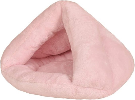 Pet Tent Cave Bed for Small Medium Puppies Kitty Dogs Cats Pets Sleeping Bag Thick Fleece Warm Soft Dog Bed Cuddler Burrow House Hole Igloo Nest Cozy Bed for Cat Puppy