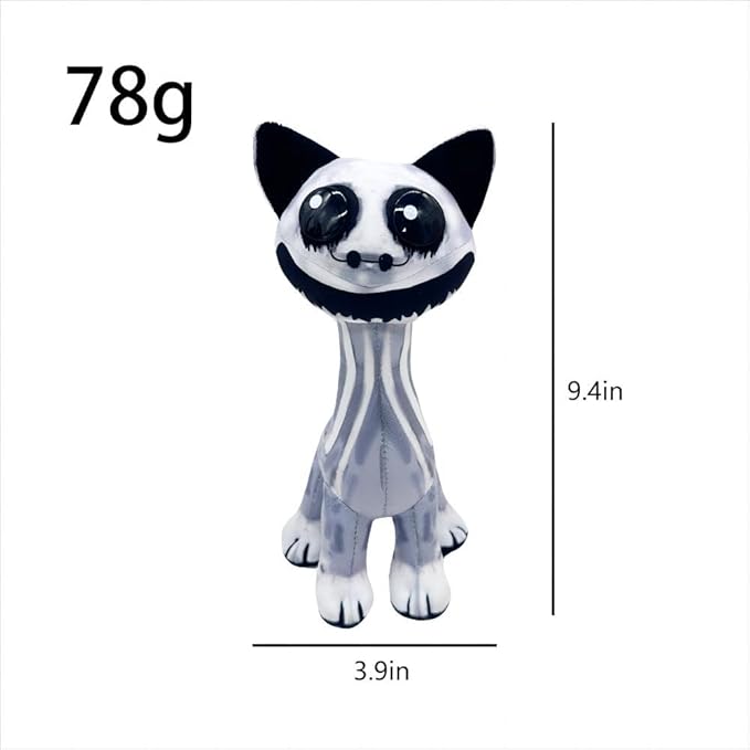 Zoonomaly Smile cat Plush Toy,Horror Game Plush Toy Makes a Great Gift for Fans and Friends Pillow Cosplay Cute Fans Collection Gift（6 in 1）
