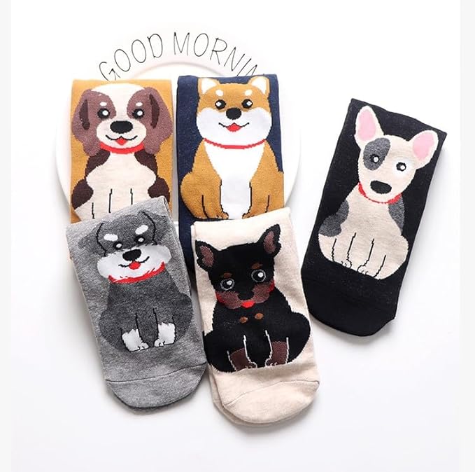 Benefeet Sox Womens Novelty Funny Crew Socks Girls Cute Animal Colorful Floral Patterned Silly Funky Casual Cotton Socks