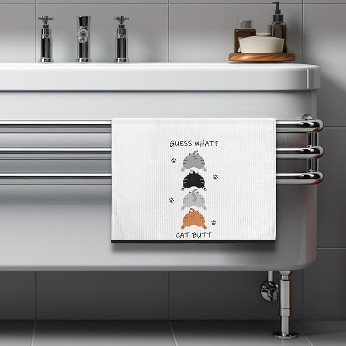 Cat Towel,Cat Hand Towel,Funny Hand Towels,funny bathroom hand towels,Cat Kitchen Towels,Cat Dish Towels,Cat Mom Gifts,Crazy Cat Lady Gifts,Crazy Cat Lady,Cat Lady Gifts,Gifts for Cat Lovers for Women