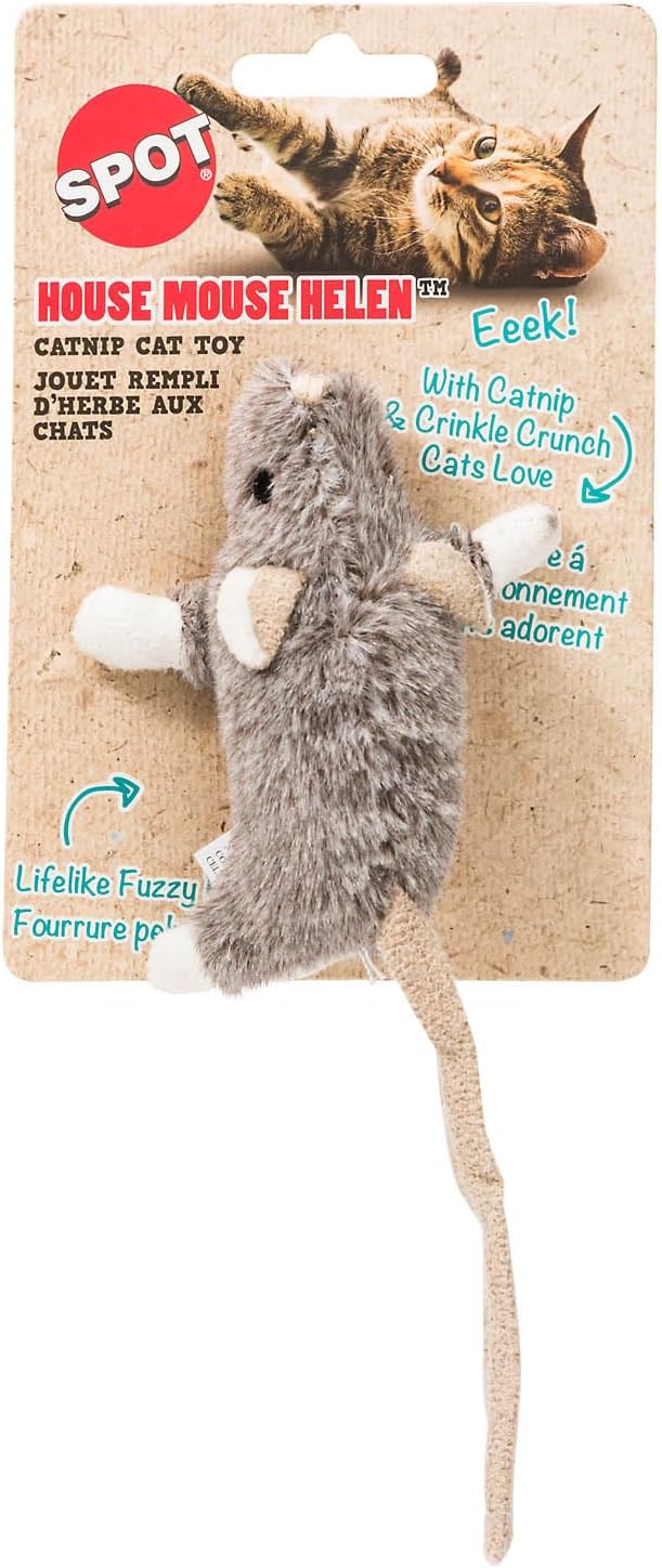 Ethical Pets 52082 House Mouse Helen Catnip Toys
