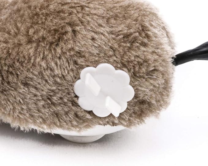 Random Color Furry Mice Cat Toy Wind Up Toys Realistic Mouse Toys Funny Moving Toys, Cat Mice and Animals Toys Interactive Play Mouse Toy for Cat Kitten，Cat Mice and Animals Toys
