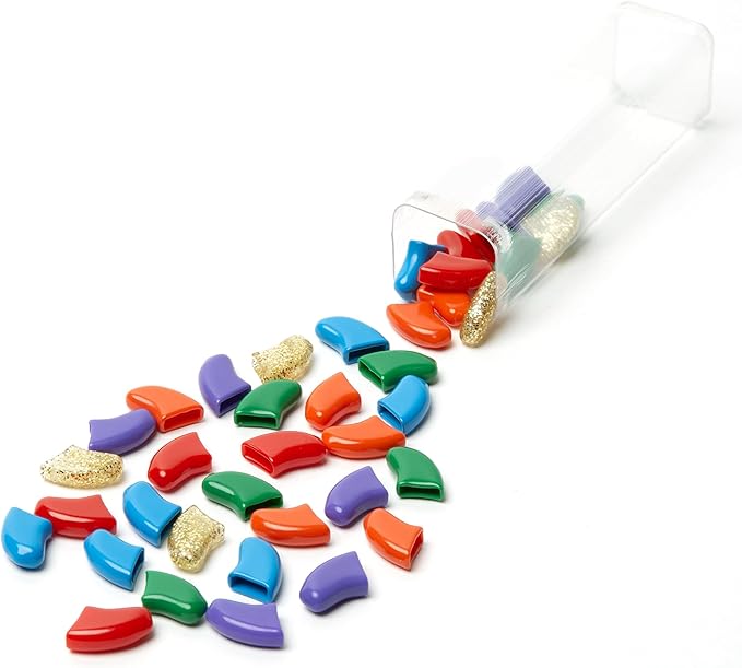 Soft Claws Nail Caps for Dogs with Non-Slip Design Made in USA - 40 Dog Nail Covers for Long-Lasting Protection of Floors and Furniture - Pride, Large