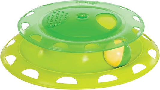 Catstages Catnip Chase Track Green Interactive Cat Toy