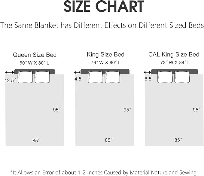 JML King Size Fleece Blanket, Korean Mink - 85 X 95 Inches, 9 Lbs, Soft and Warm, Thick Raschel Printed Mink Blanket for Autumn, Winter, Bed, Home (Printed - Khaki Floral)