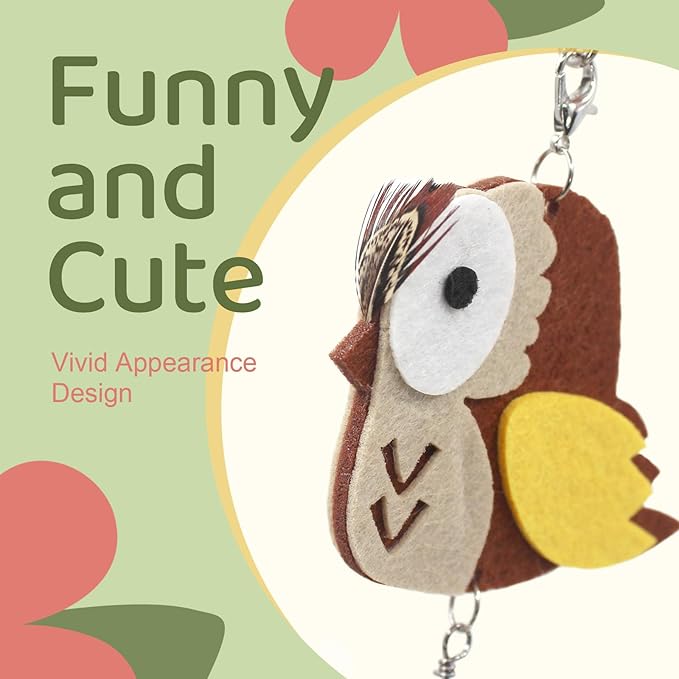 SONGWAY Interactive Cat Toys Wand - Retractable Cat Wand Toy and 6 Pieces Flying Bird Cat Toys Feather Replacement, Felt Cat Feather Toys for Indoor Cats