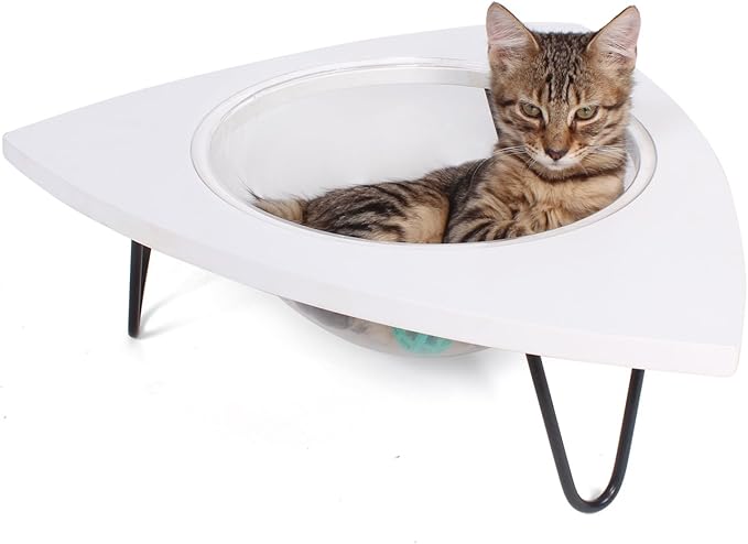 Hauspanther Tripod - Cat Lounge Pod, White