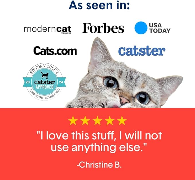 Boxie® Extra Strength 35 Day Natural Odor Control Cat Litter, 28lb Clumping Clay Kitty Litter