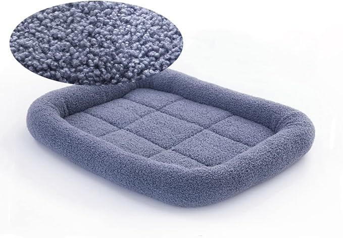 SHENGOCASE 4-Pack Teddy Fleece Cat Bed Cushion with Bolster for Cat Wall House, Cat Wall Furniture Shelves Cat Perch