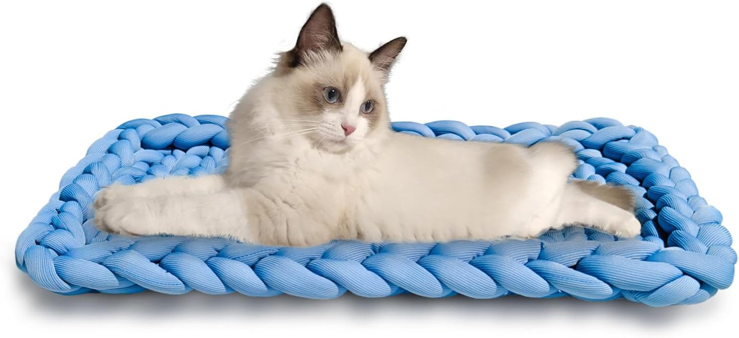 Handmade Chunky Cat Window Sill Bed/Dog Bed. Windowsill Bed for Indoor Cats. Cat/Dog Lover Gift.