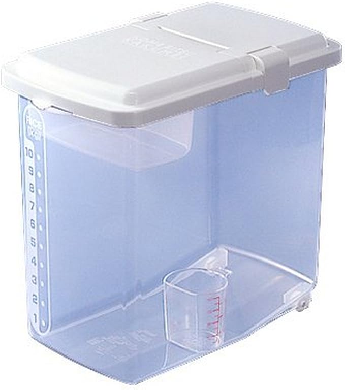 JapanBargain 1826, Japanese Large Rice and Pet Food Storage Container, Ideal for Dry Food, Dog Food, and Cat Food, 22 lbs Capacity, 1-Pack
