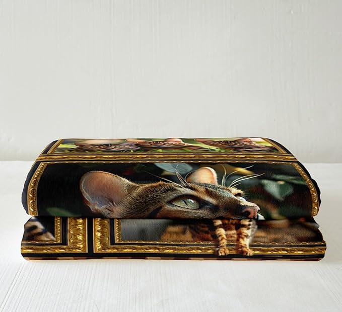 Feelyou DragonLi Fleece Throw Blanket for Bed Sofa Couch Cute Cat Plush Blanket Queen 90"x90" Kawaii Kitten Sherpa Blanket Gift for DragonLi Lover Fuzzy Blanket Flannal Blanket