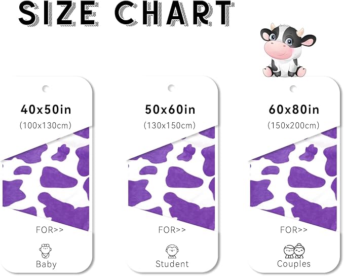 Blankets & Throws Purple Soft Fleece Blankets Throw Blanket for Couch