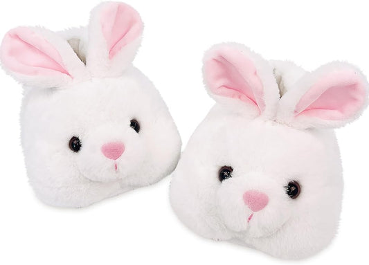 Caramella Bubble Classic Bunny Slippers for Women Funny Animal Novelty Slippers for Adults Cute Plush Rabbit Bedroom Slippers