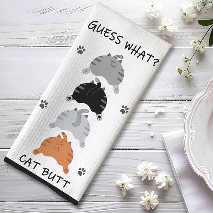 Cat Towel,Cat Hand Towel,Funny Hand Towels,funny bathroom hand towels,Cat Kitchen Towels,Cat Dish Towels,Cat Mom Gifts,Crazy Cat Lady Gifts,Crazy Cat Lady,Cat Lady Gifts,Gifts for Cat Lovers for Women