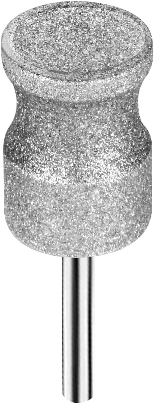 RIUORKIE Diamond Rotary Nail Grinder Bits for Dog, 1/8" Diamond Dog Nail Grinder Attachment Attachment for Dremel Grinder Replacement Heads Pets Nail Care Clippers for Medium Large Dogs.