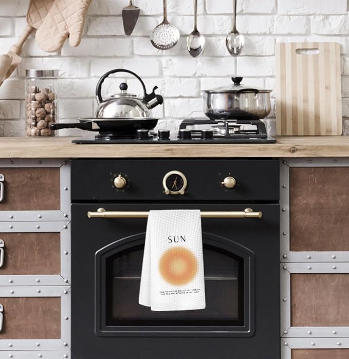 Hi Corgi Waffle Kitchen Towels, Gifts for Corgi Lovers Moms Dish Tea Towels for Kitchen, Dog Lover Gifts Decorative Hand Towels for Bathroom Guest Room Decor, 16x24 Inch