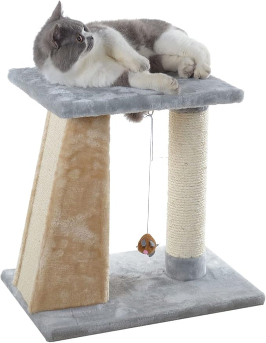 Aeromark Cat Scratcher,Silver Gray,20"(L) X14(W) X20(H),X2001