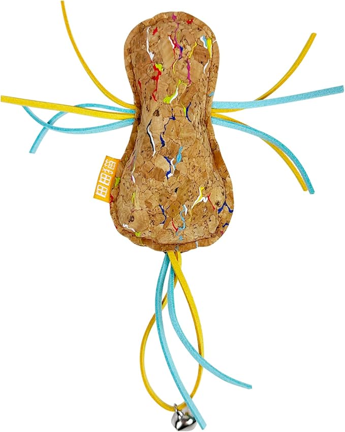 Cat Insect Toy with Catnip Matatabi Silvervine,Cat Chew Toy,Interactive Catch Play Insect Toy for Indoor Cats,Kittens.