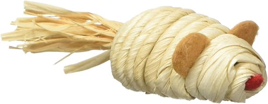 Catit Eco Terra Natural Cornhusk and Raffia Cat Toy, 2 Mice