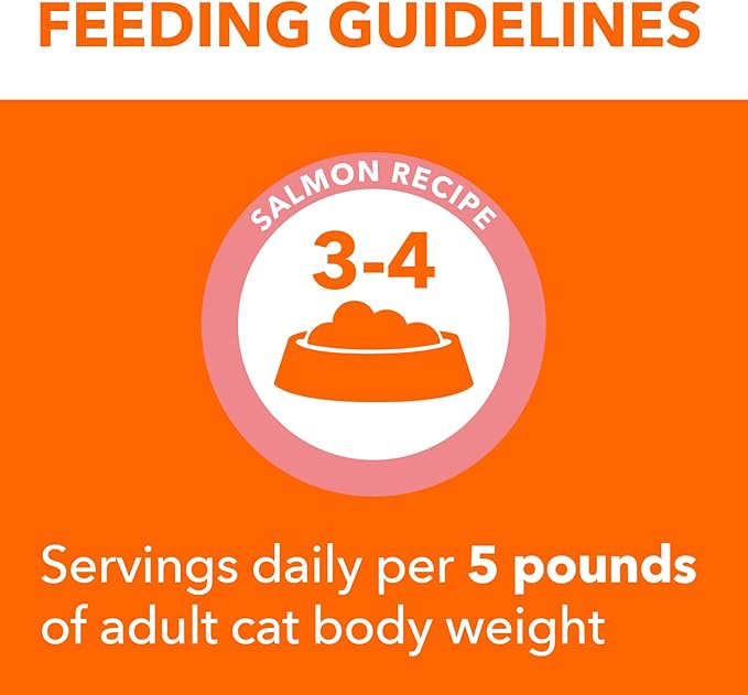 IAMS Perfect Portions Indoor Adult Grain Free Wet Cat Food Paté, Salmon Recipe, 2.6 oz. Easy Peel Twin-Pack Trays (24 Count, 48 Servings)