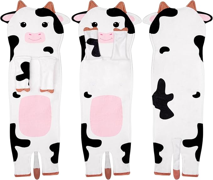 Cow Hand Towels for Kitchen Bathroom - Cute Hand Bath Towels Cow Decor, Soft Hanging Towel for Bathroom Kitchen Decor, Mothers Day Birthday Gifts for Kids Women Mom