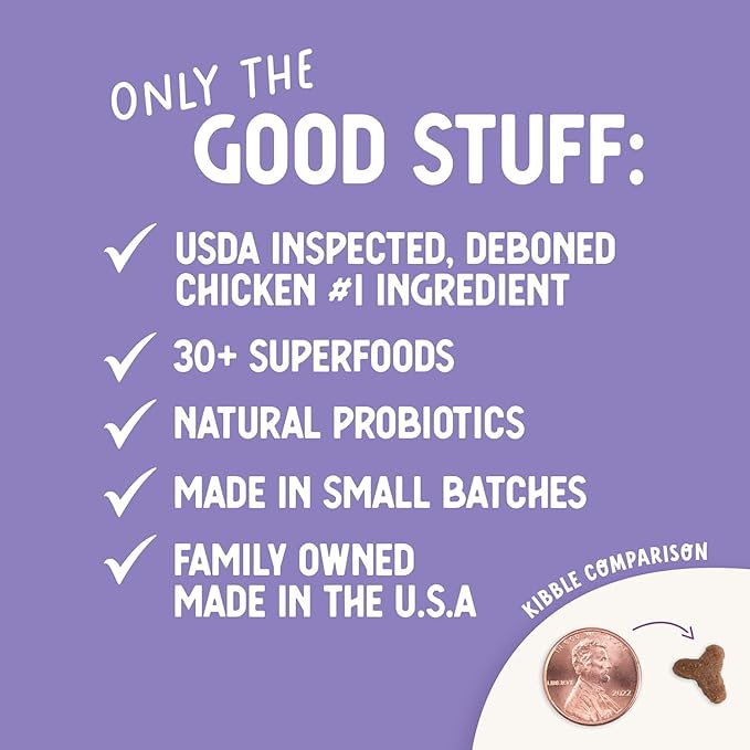 Health Extension Dry Cat Food, (4 lb / 1.81 kg) - Chicken & Brown Rice Recipe with Added Vitamins, Minerals, and Probiotics, Suitable for All Cats & Kittens (Pack of 2)