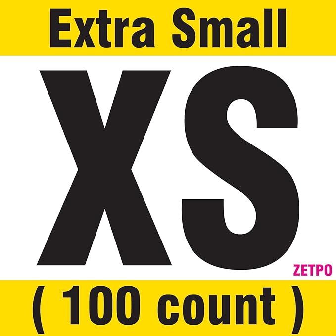 100 pcs Cat Nail Caps | Cat Claw Covers | with Adhesives and Applicators (Clear, XS)