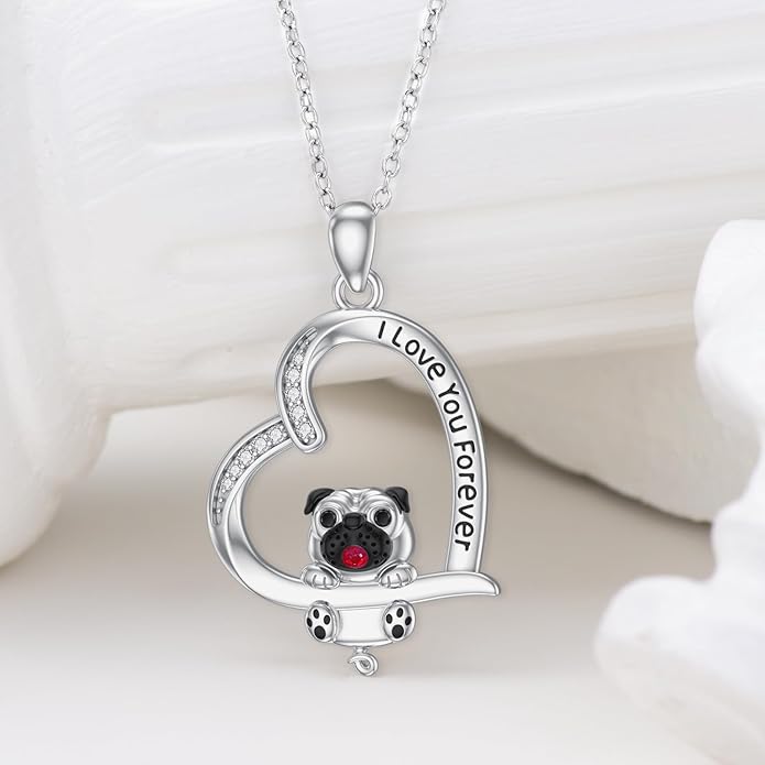 Capybara/Squirrel/Chihuahua Necklace Sterling Silver Chihuahua Squirrel Jewelry Capybara Gifts for Women