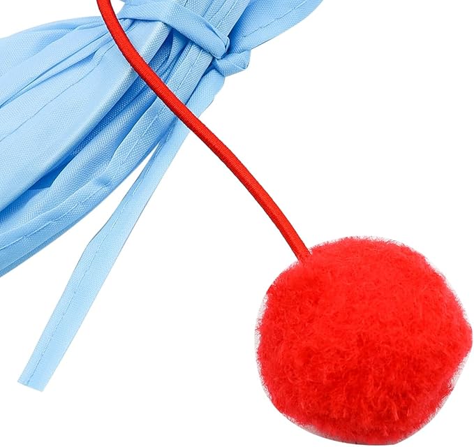 Cat Tunnel Pet Toy Holes Play Tubes Collapsible Pet House Crinkle Play Tunnel Tubes for Cat Puppy Kitty Kitten Rabbit Indoor or Outdoor