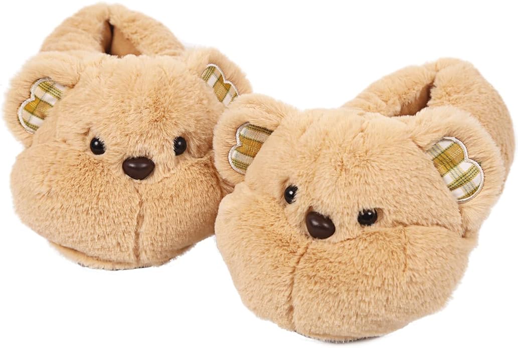 Caramella Bubble Cute Bunny Animal Slipper for women Adult Fuzzy Warm House Slippers Novelty Fluffy Home Shoes Ladies Winter Slippers Indoor Outdoor