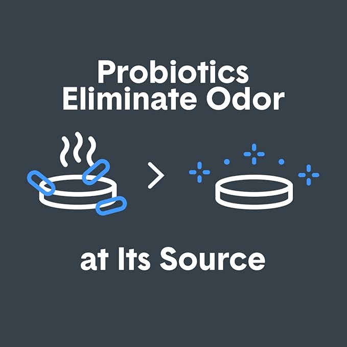 Boxie Pro Probiotic Unscented Scoop & Spray™ Litter Extender, 24 oz, Odor Eliminator, Extends Litter Life, Safe for All Litter Types, Won’t Cause Clumping, Pet & Cat Odor Control