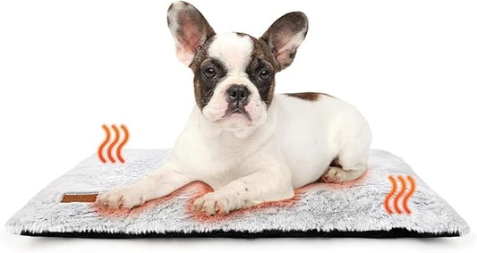 Self Warming Cat Bed, 29" x 20" Self Heating Pet Pad for Indoor Outdoor, Non-Slip Heated Dog Mat Thermal Blanket for Large Kittens Small Puppy