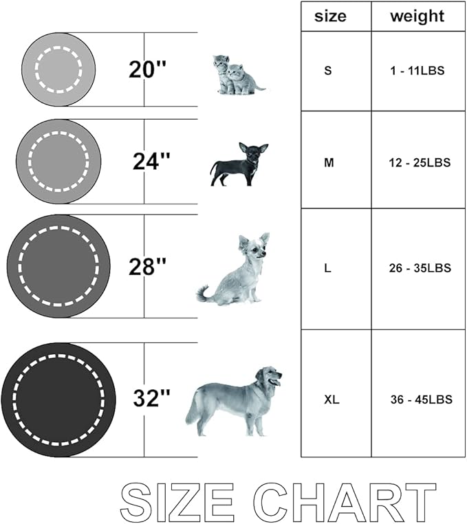 Calming Donut Dog Bed Large, Plush Round Cuddler Dog & Cat Bed, Anit-Anxiety Marshmellow Fluffy Faux Fur Cushion(28", Brown)