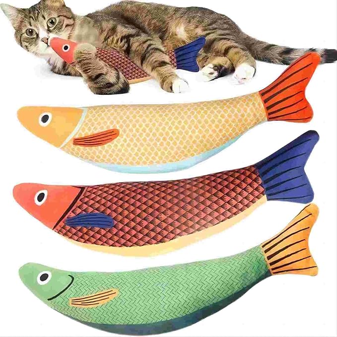 WZDAXMC-Cat Toys Catnip Toys for Cats Cat Toys for Indoor Cats Interactive Cat Toy Catnip Toys Kitten Toys Cat Toys for Bored Indoor Adult Cats (Orange)