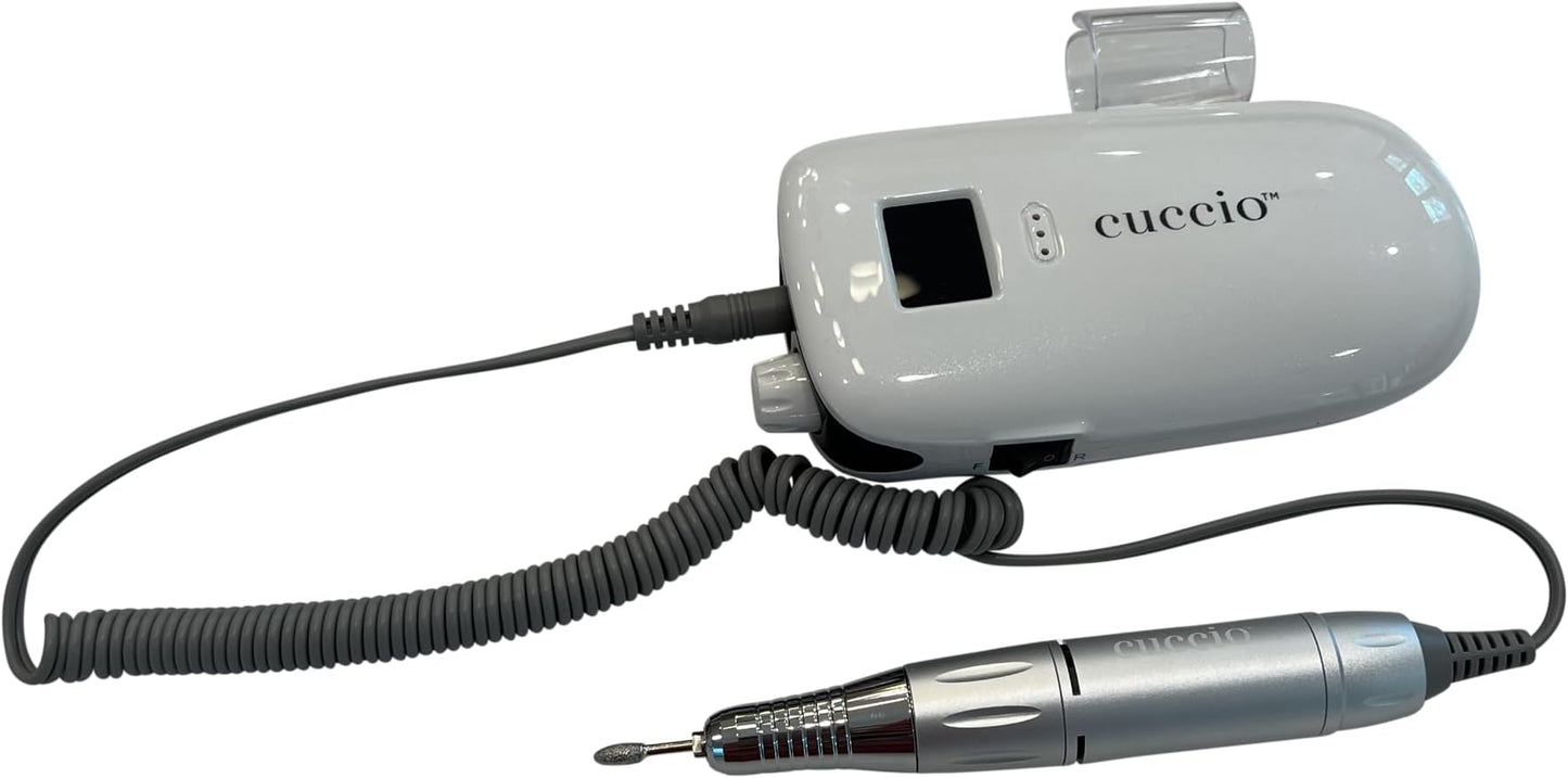 Warren London Dog Nail Grinder for Dogs by Cuccio| MaxPro 35k E-File | Portable, Quiet, Low Vibration with 6 Bit Attachments | Dog Grooming Supplies for Pet Owners and Dog Groomers | USB Charged