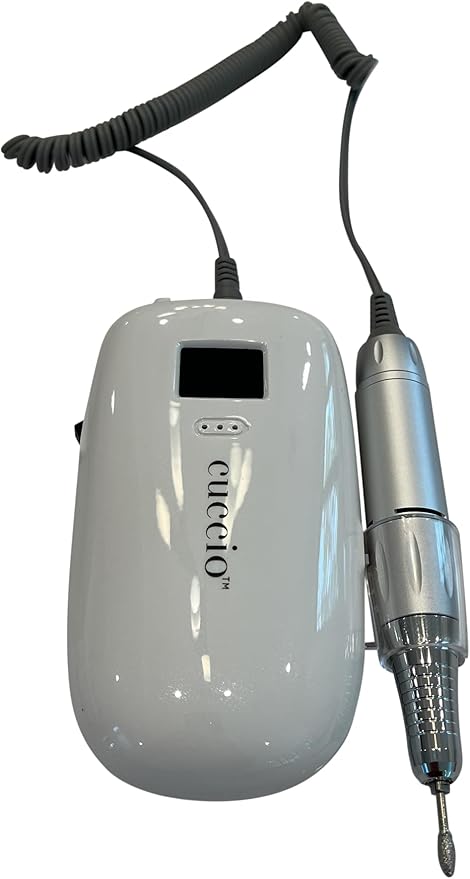 Warren London Dog Nail Grinder for Dogs by Cuccio| MaxPro 35k E-File | Portable, Quiet, Low Vibration with 6 Bit Attachments | Dog Grooming Supplies for Pet Owners and Dog Groomers | USB Charged