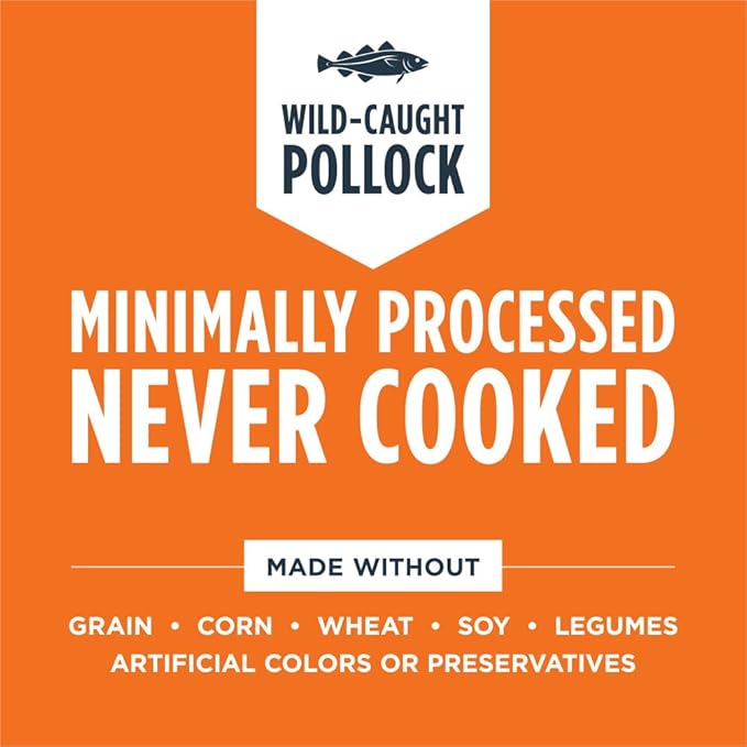 Instinct Freeze Dried Raw Meals, Natural Dry Cat Food, Grain Free - Wild-Caught Pollock, 24 oz. Bag