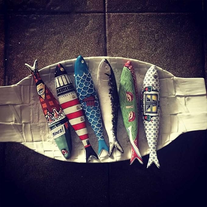 Bordallo Pinheiro Pessoana Sardine Figure