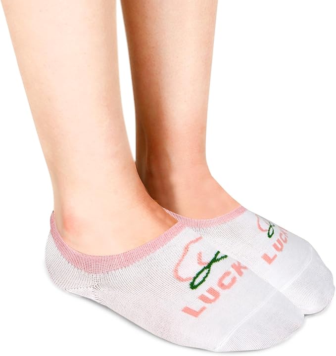 Benefeet Sox Womens Girls Cute No Show Liner Socks Non Slip Funny Patterned Low Cut Socks Novelty Cotton Loafer Footies Sock