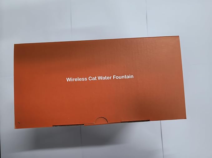 Battery Operated Cat Water Fountain: Wireless Pet Fountain Stainless Steel with Filter - 108oz/3.2L Cordless Cat Dispenser with Motion Sensor Rechargeable Automatic Drinking Fountains for Cats Indoor