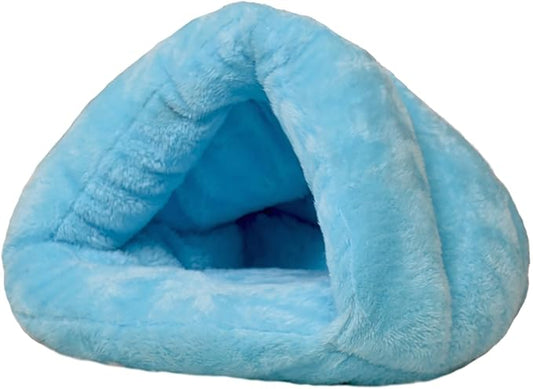 Pet Tent Cave Bed for Small Medium Puppies Kitty Dogs Cats Pets Sleeping Bag Thick Fleece Warm Soft Dog Bed Cuddler Burrow House Hole Igloo Nest Cozy Bed for Cat Puppy