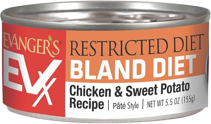 Evanger's EVX Restricted Diet Canned Cat Food, 8 Weight Management, 8 Senior & Joint Health, 8 Bland Diet Variety Pack